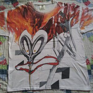 Vintage Original 1999 Winterland Pink Floyd The Wall AOP Large T-shirt